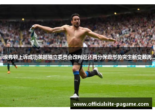 埃弗顿上诉成功英超独立委员会改判返还两分保级形势突生新变数再 埃弗顿上诉成功英超独立委员会改判返还两分保级形势突生新变数再