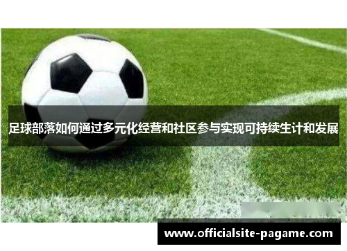 足球部落如何通过多元化经营和社区参与实现可持续生计和发展